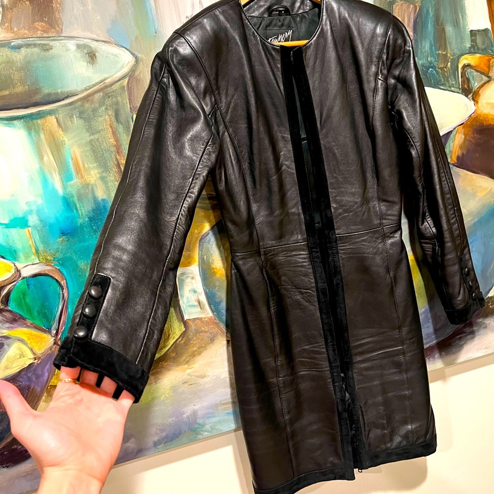 Tammy West Leather Coat